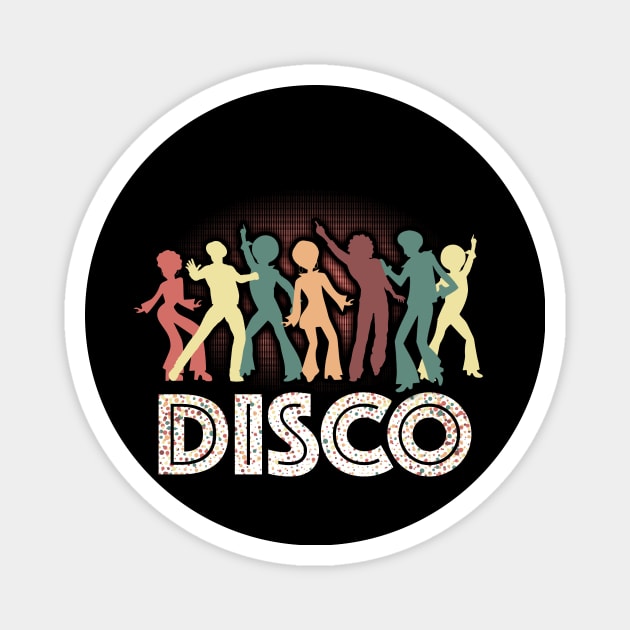 Disco Vintage Magnet by franzaled
